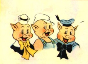 3 little pigs